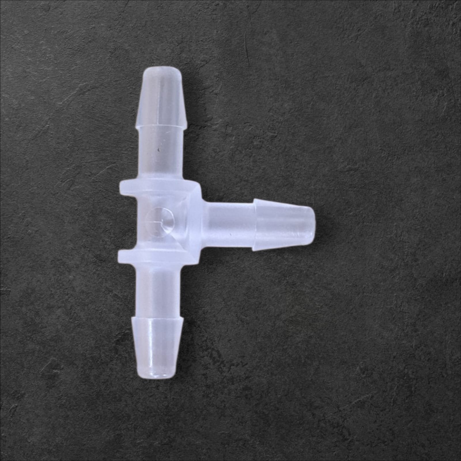 TEE Shape Fitting Natural PP ( 1/8" x 1/8" x 1/8" or 3.2 mm x 3.2 mm x 3.2 mm ) Connector